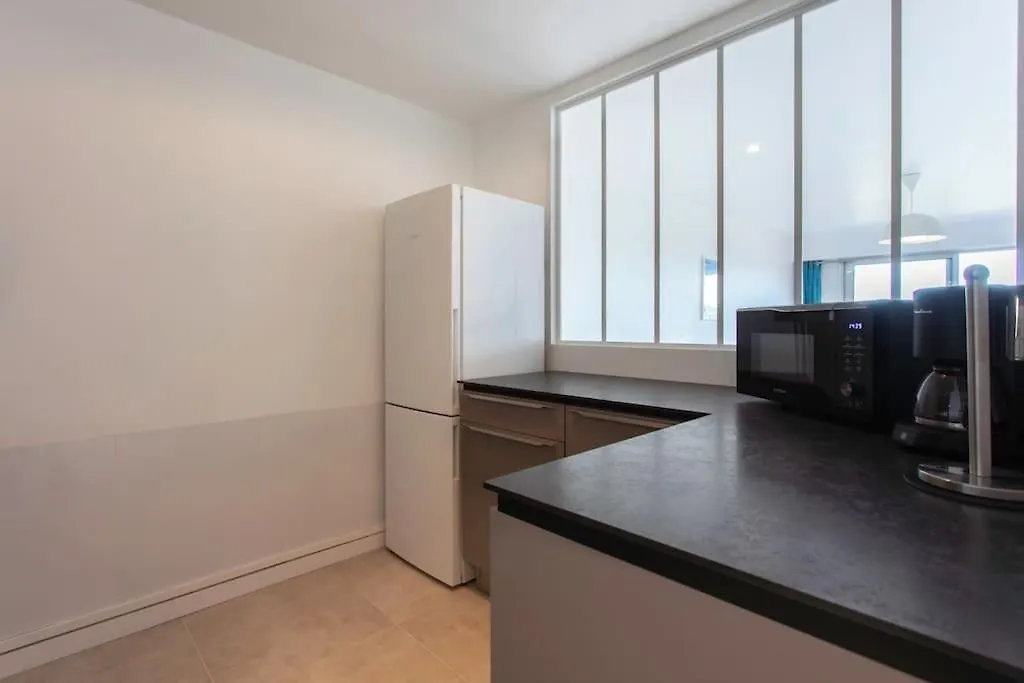 L20 Stunning Sea View, Terrace, Parking, Ac, Wifi Daire Nice