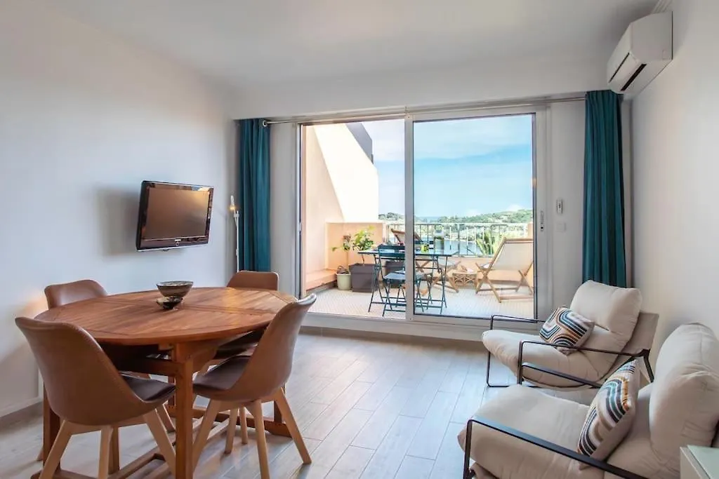 L20 Stunning Sea View, Terrace, Parking, Ac, Wifi Daire Nice