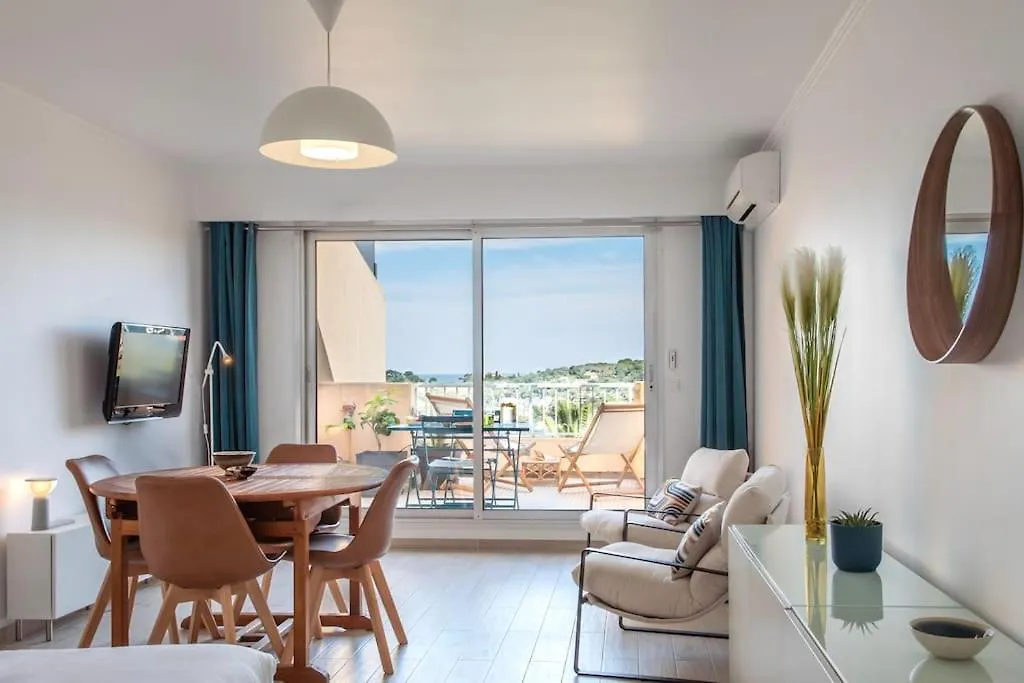 L20 Stunning Sea View, Terrace, Parking, Ac, Wifi Daire Nice